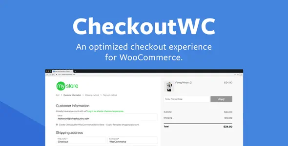 Checkout for WooCommerce – An Optimized Checkout Experience for WooCommerce