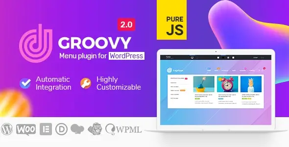 Groovy Mega Menu – Responsive Mega Menu Plugin for WordPress