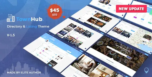 TownHub – Directory & Listing WordPress Theme