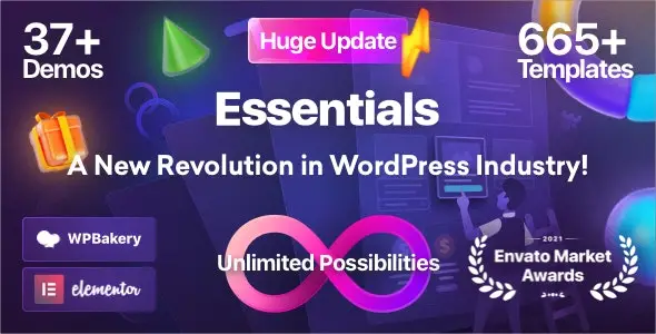 Essentials | Multipurpose WordPress Theme