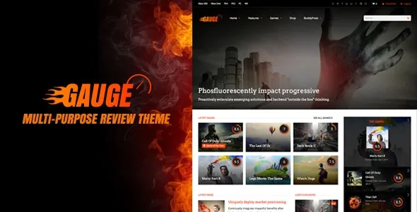 Gauge – Multi-Purpose Review Theme