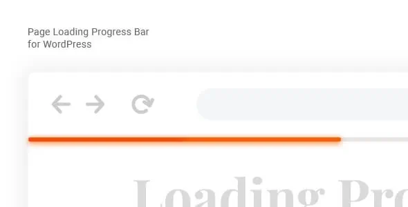 Page Loading Progress Bar for WordPress – Laser