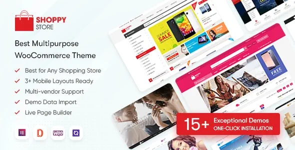 ShoppyStore – Multipurpose Elementor WooCommerce WordPress Theme