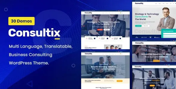 Consultix – Business Consulting WordPress Theme