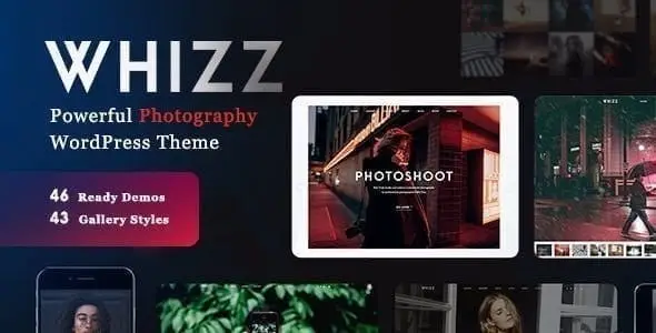 Whizz Photography WordPress