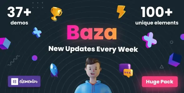 Baza – Creative MultiPurpose WordPress Theme