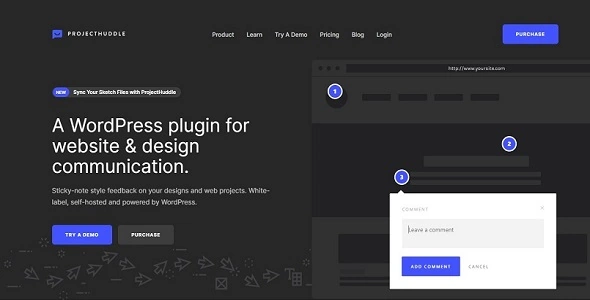 ProjectHuddle – WP Plugin For Designers & Developers