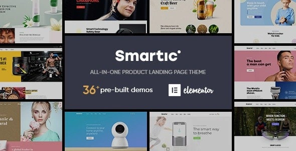 Smartic – Product Landing Page WooCommerce Theme