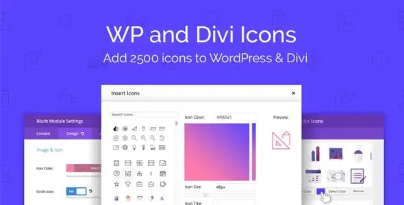 wp divi icons pro