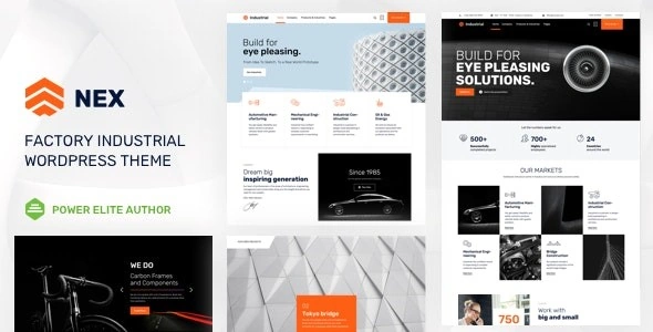 Nex by Vamtam – Industrial WordPress Theme