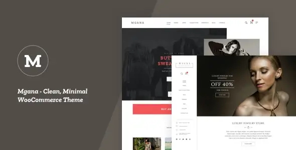 Mgana – Clean, Minimal WooCommerce Theme