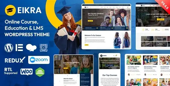 Eikra – Education WordPress Theme