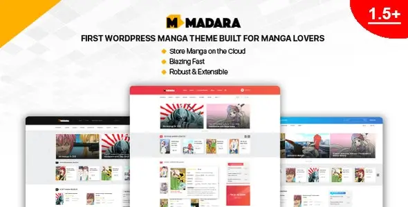 Madara – WordPress Theme for Manga