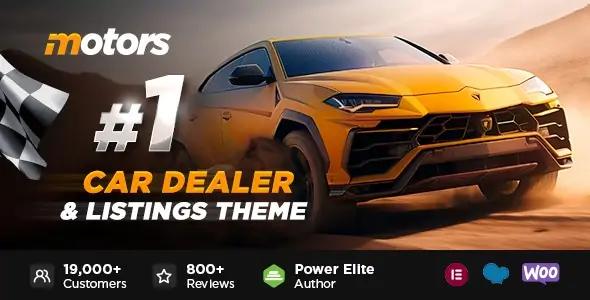 Motors – Car Dealer and Rental, Classified WordPress theme