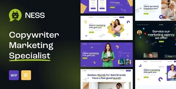 Ness – Marketing Agency & SMM WordPress Theme