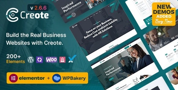 Creote – Corporate & Consulting Business WordPress Theme