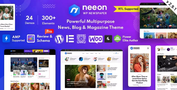 Neeon – WordPress News Magazine Theme