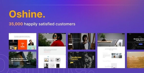 Oshine – Multipurpose Creative Theme