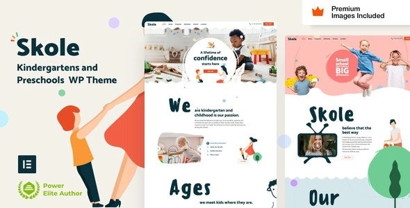 Skole – Children Kindergarten WordPress Theme