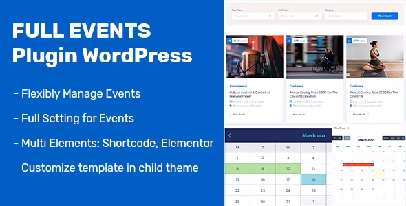 FullEvents – Event Plugin WordPress