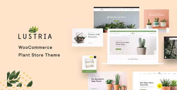 Lustria – MultiPurpose Plant Store WordPress Theme