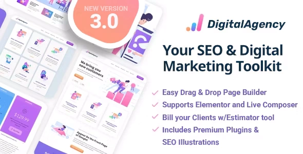 SEOWP | SEO & Digital Marketing WordPress Theme