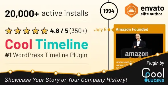 Cool Timeline Pro – WordPress Timeline Plugin