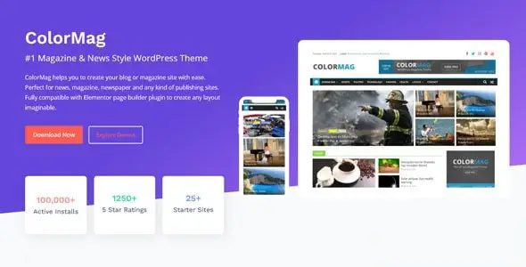 ColorMag Pro – Magazine & News Style WordPress Theme