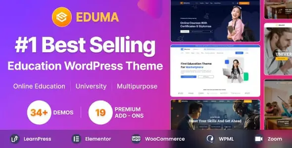 Eduma – Education WordPress Theme