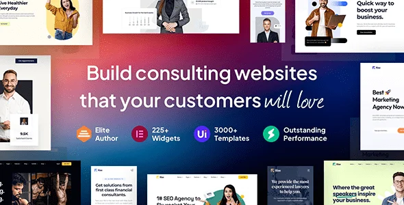 Rise – Business & Consulting WordPress Theme