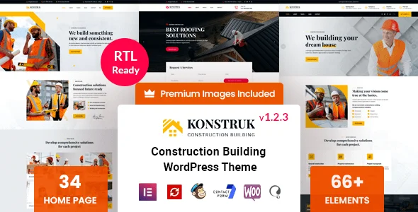 Konstruk – Construction WordPress Theme