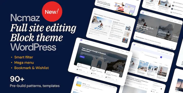 Ncmaz – News Magazine & Podcast WordPress Theme