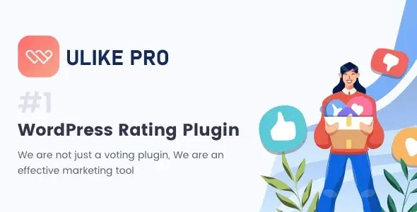 WP ULike Pro – The WordPress Leading Marketing Plugin