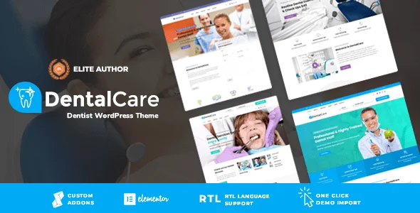 Dental Care – Dentist & Medical WordPress Theme