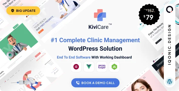 KiviCare(TM) – Medical Clinic & Patient Management WordPress Solution