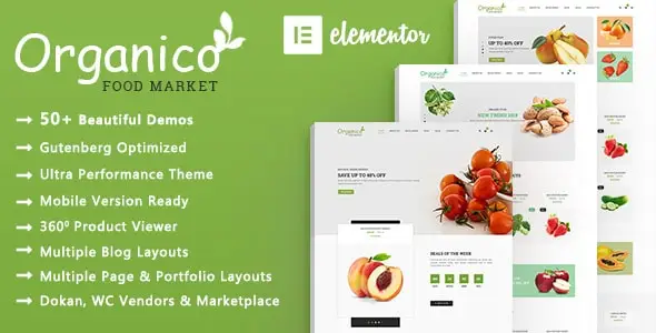 Organico | Organic Food WooCommerce WordPress Theme