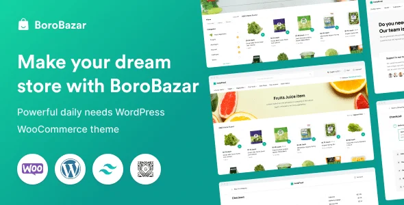 BoroBazar – Grocery Store WooCommerce WordPress theme