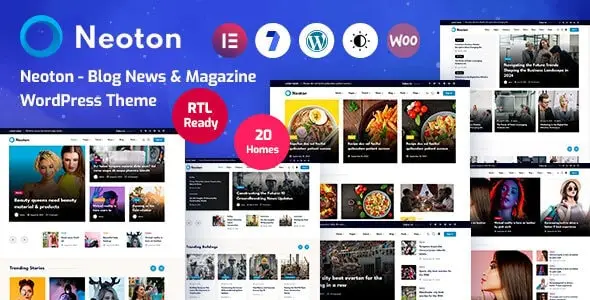 Neoton – News Magazine WordPress Theme