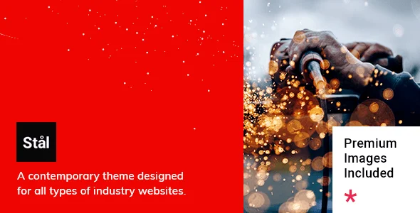 Stål – Industry WordPress Theme