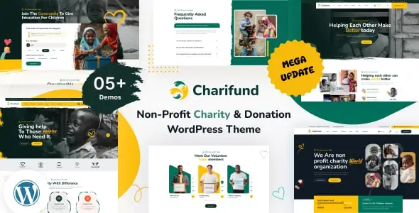 ChariFund – Charity & Donation Foundation WordPress Theme Multipurpose