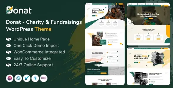 Donat – Charity & Fundraising WordPress Theme