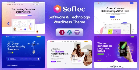 Softec – Software & Technology WordPress Theme + RTL