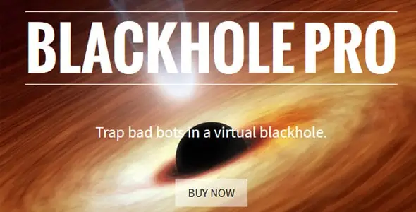 Blackhole Pro – Trap Bad Bots In a Virtual Blackhole