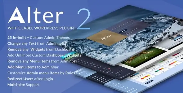 Alter – White Label WordPress Plugin