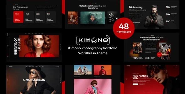 Kimono – Photography Portfolio WordPress Theme