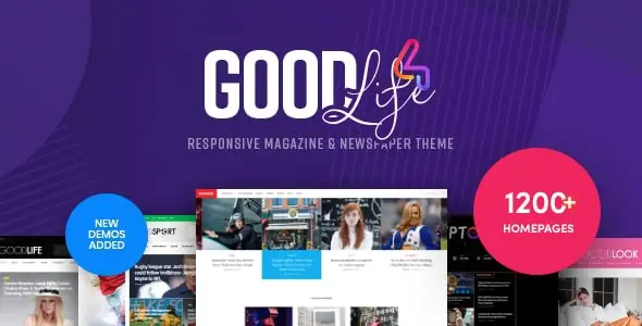 GoodLife – Magazine & Newspaper WordPress Theme