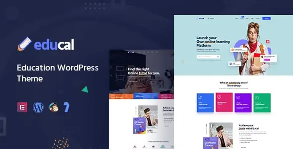 Educal – Online Courses & Education WordPress Theme