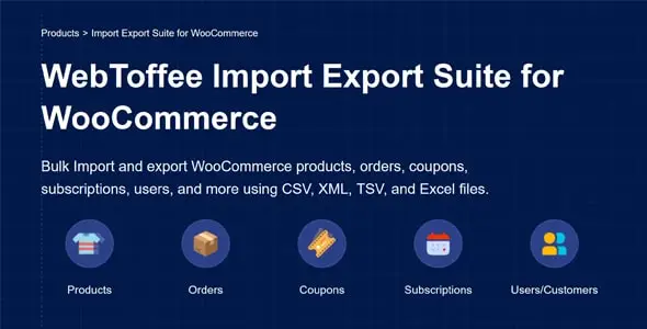 Import Export Suite
