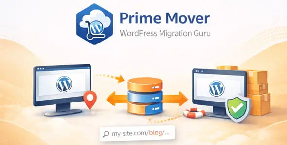 Prime Mover Pro – Migrate WordPress Website & Backups