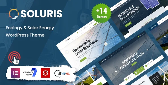 Soluris – Ecology & Solar Energy WordPress Theme